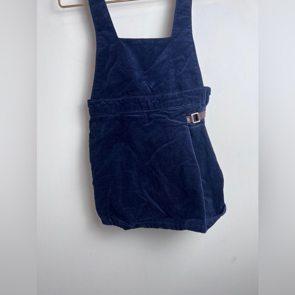 Janie and Jack Navy Dress Baby 18/24 Months Jumper Overall Style - Picture 5 of 7